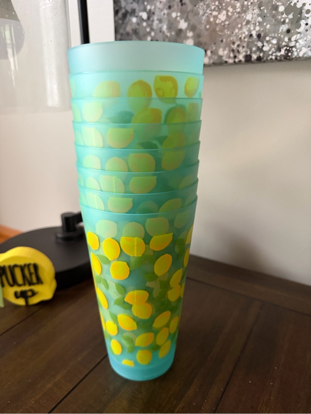 Set of 8 lemon 🍋 cups